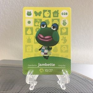 Animal Crossing Amiibo Card - Jambette